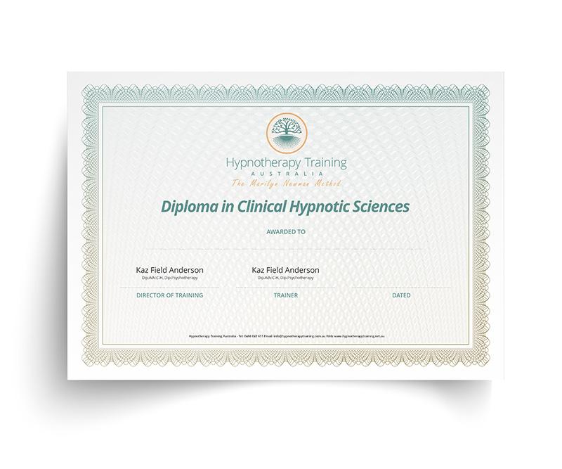 diploma in clinical hypnotic science
